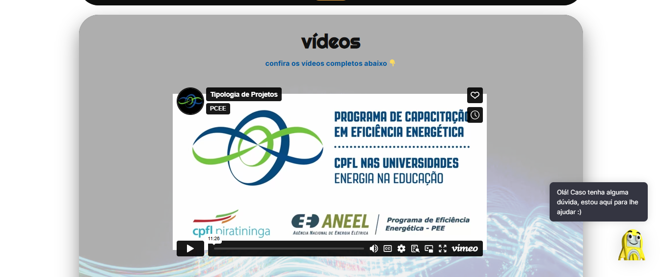 Produção de vídeo educacional em estúdio